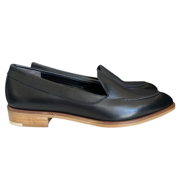 Everlane Shoes - Everlane The Modern Loafer Black Leather Shoes Size 5 1/2